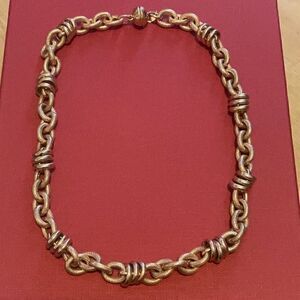 Bronze Milor Italy Rose Gold Necklace